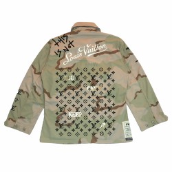 Louis Vuitton Monogram Military Jacket
